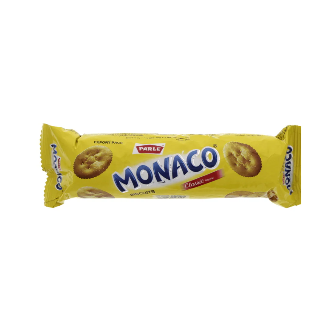 Parle Monaco Biscuit 63.3g x 6 pack