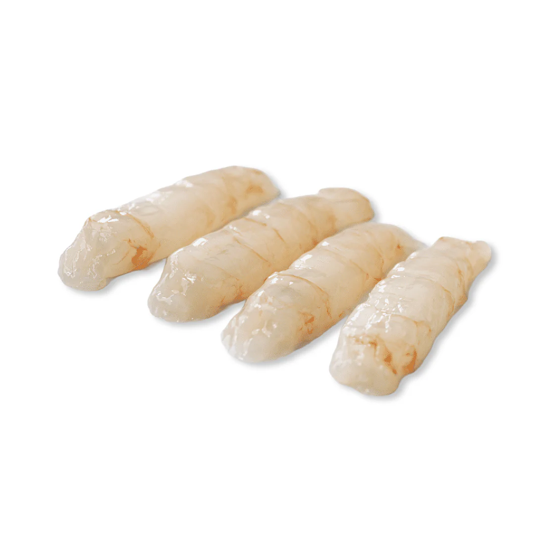Frozen Raw Peeled Scampi - Jumbo Red (454g x 10 Packs)