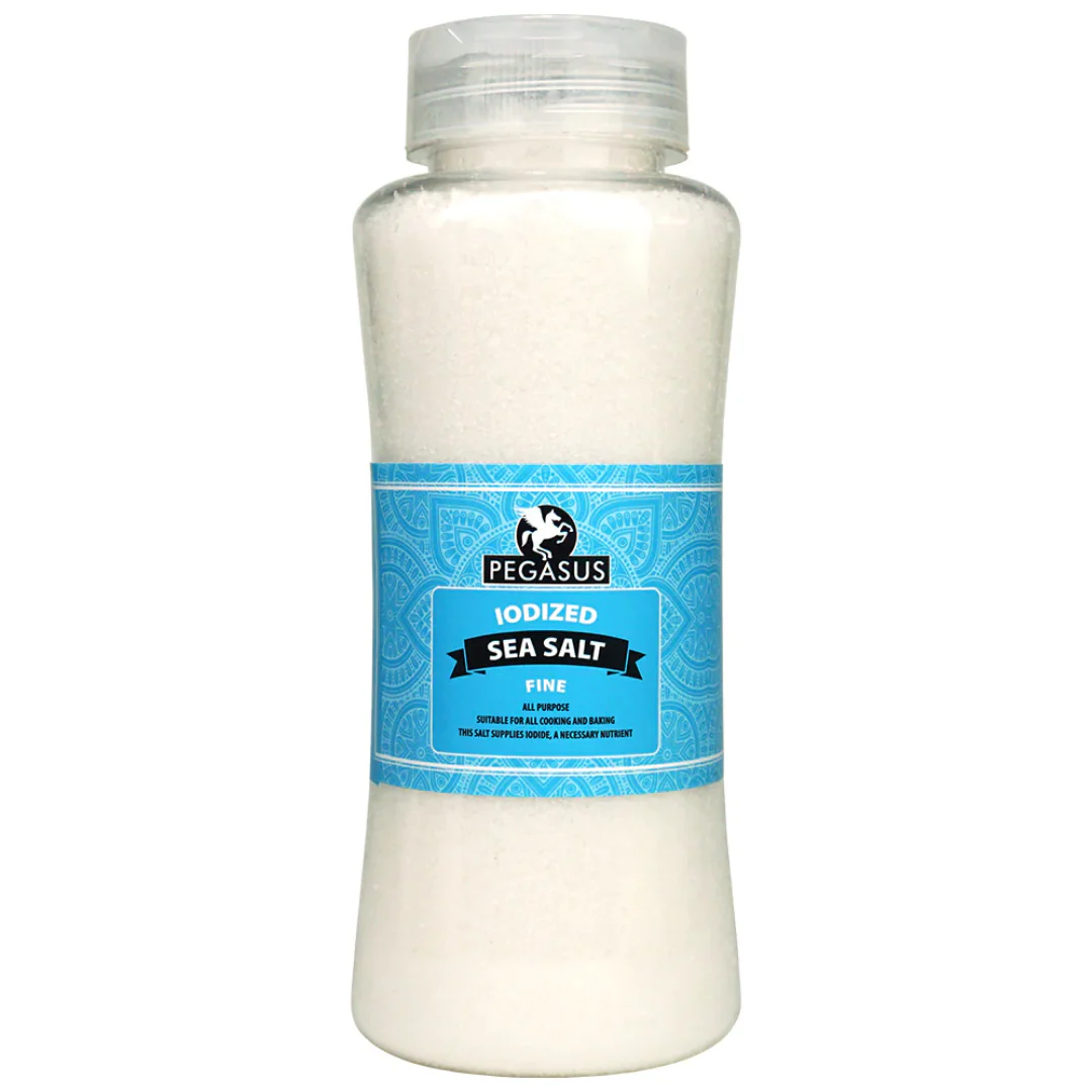 Pegasus Iodized Sea Salt Fine 24 x 800g