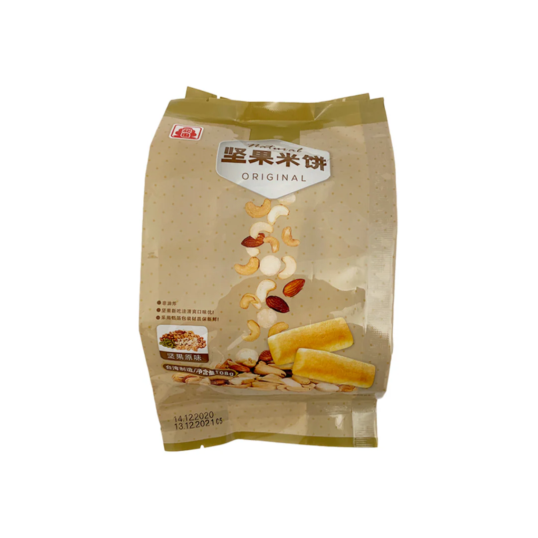Peitien Nuts Rice Cake 108gr