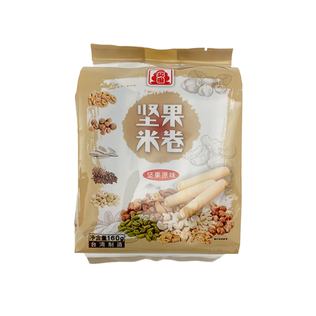 Peitien Nuts Rice Roll 160gr