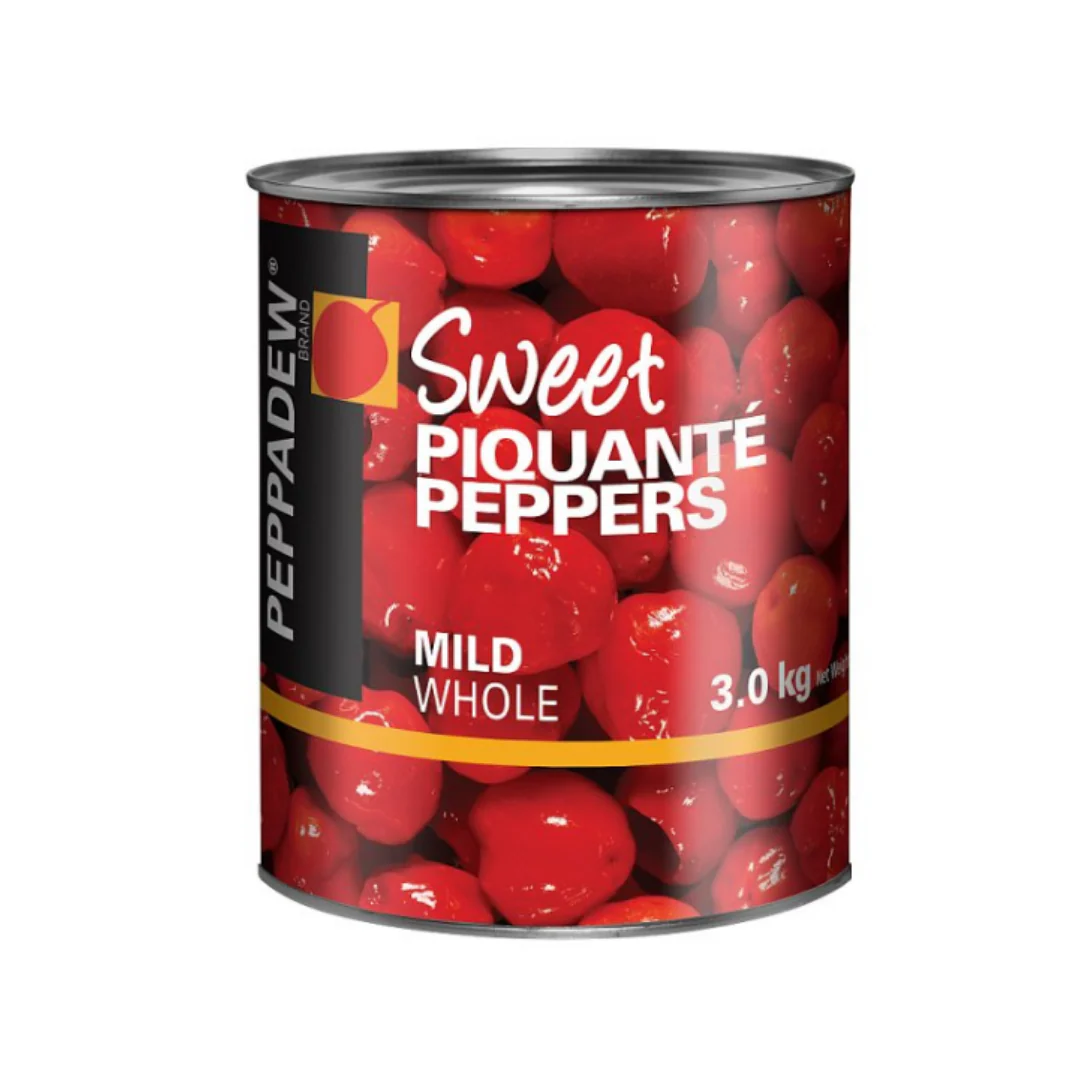 PEPPADEW Sweet Piquanté Peppers Mild Whole 400gx Case of 6