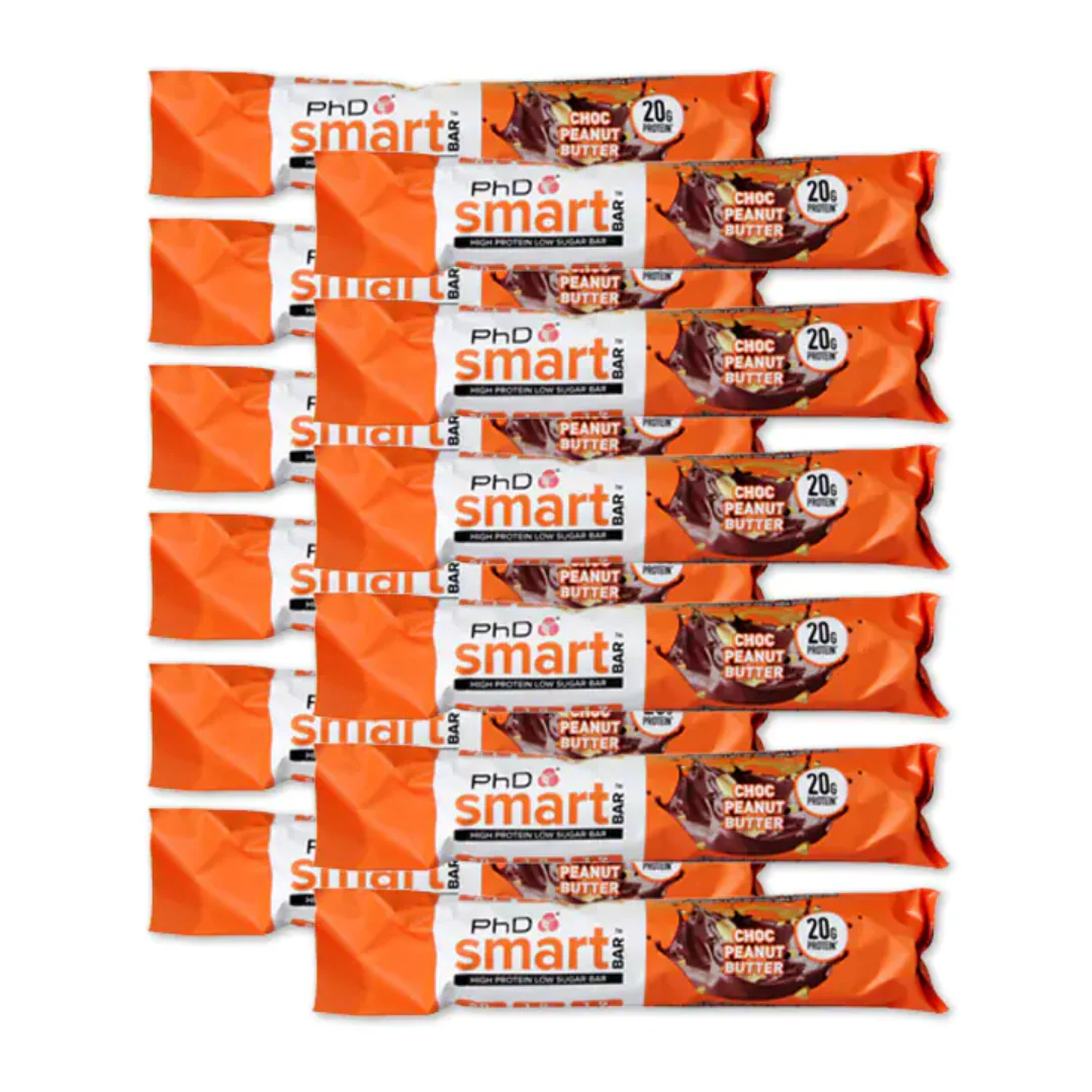 PhD Smart Bar Chocolate Peanut Butter 12 x 64g