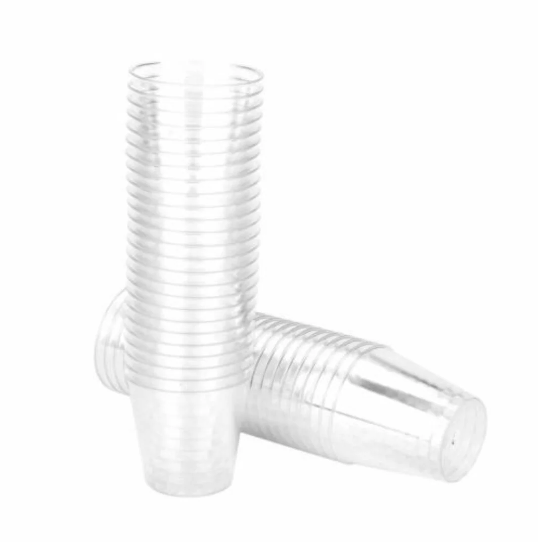 Plastic Shot Glasses 80 Pack