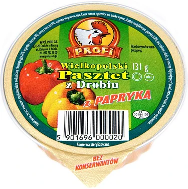 15x Profi Pate With Paprika 131g