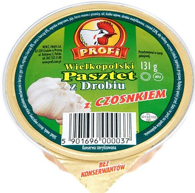 15x Profi Pate With Garlic 131g