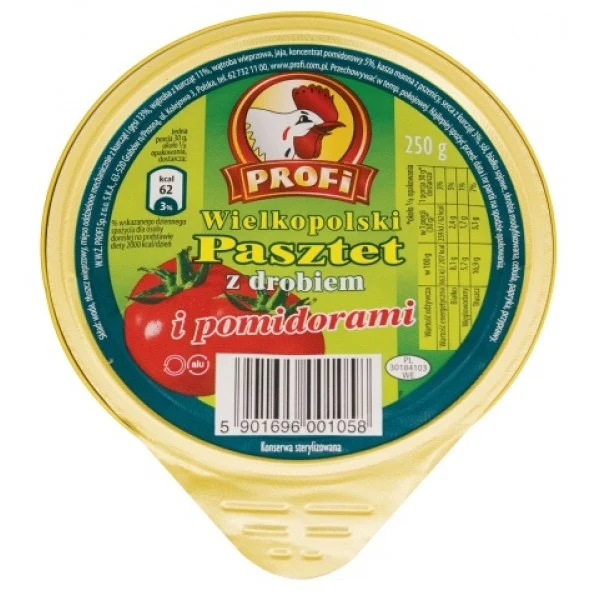 8x Profi Pate With Tomatoes Large 250g