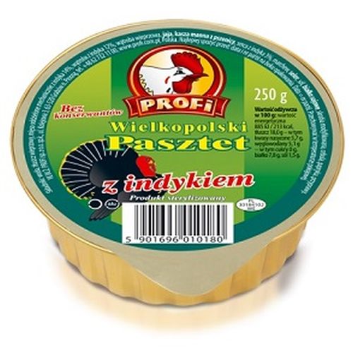 8x Profi Pate With Turkey Large 250g