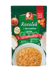 6x Profi Zupa Rosolek Z Kurczakie Ryzem/Chicken Broth
