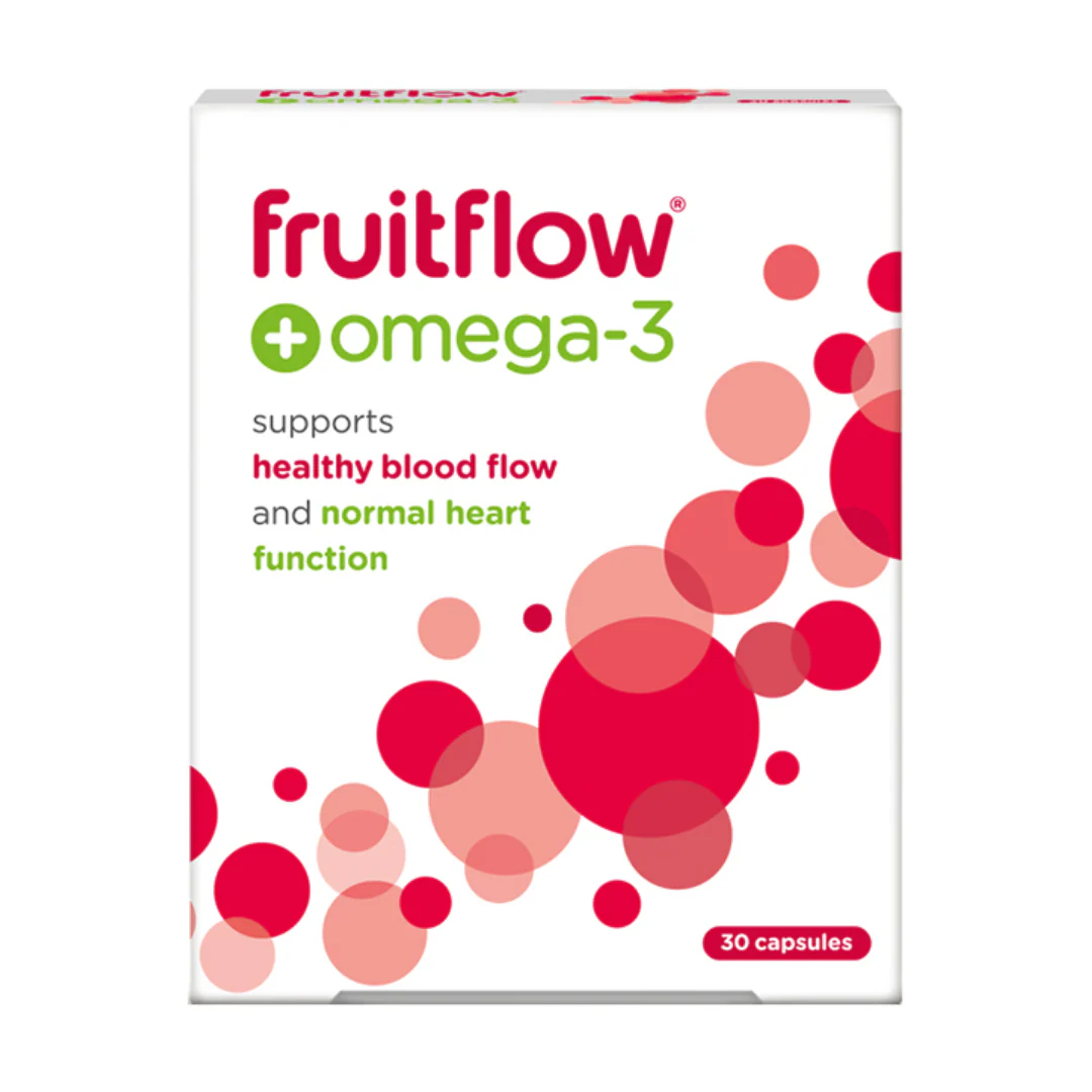 Provexis Fruitflow + Omega 3 30 Capsules