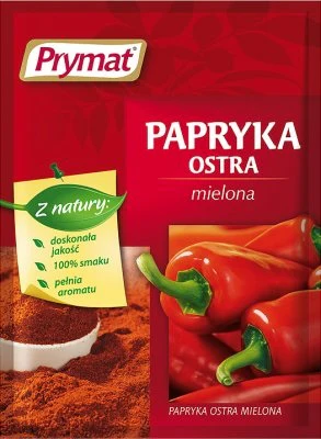 25x Prymat Papryka Ostra 20g