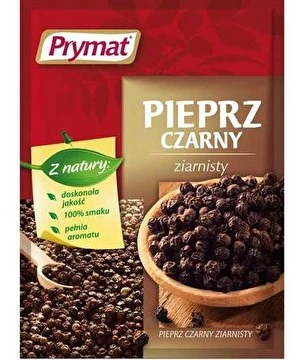 23x Prymat Pieprz Czarny Ziarnisty 20g