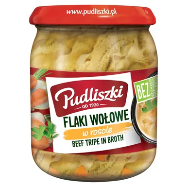 4x Pudliszki Flaki Wolowe W Rosol 500g
