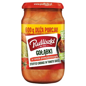 4x Pudliszki Golabki W Sosie Pomidorowym 600g