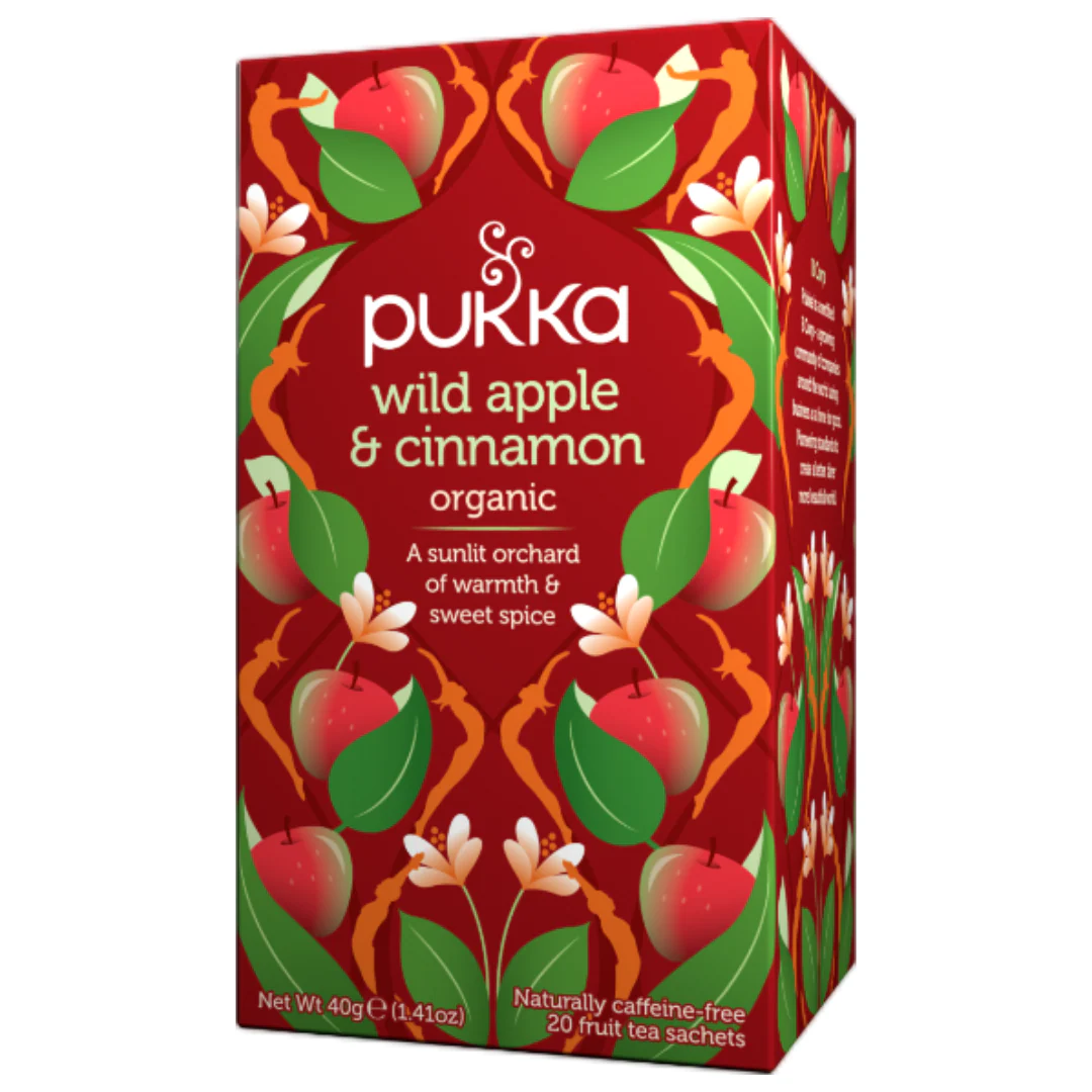 Pukka Wild Apple & Cinnamon 20 Bags