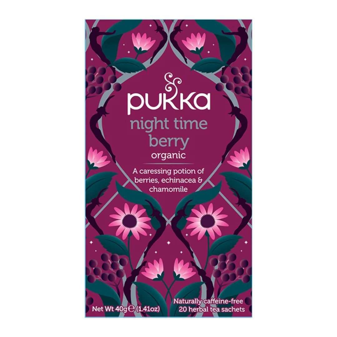 Pukka Organic Night Time Berry 20 Tea Bags