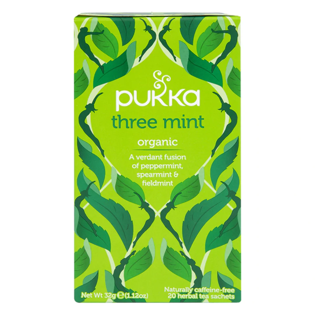 Pukka Three Mint 20 Tea Bags