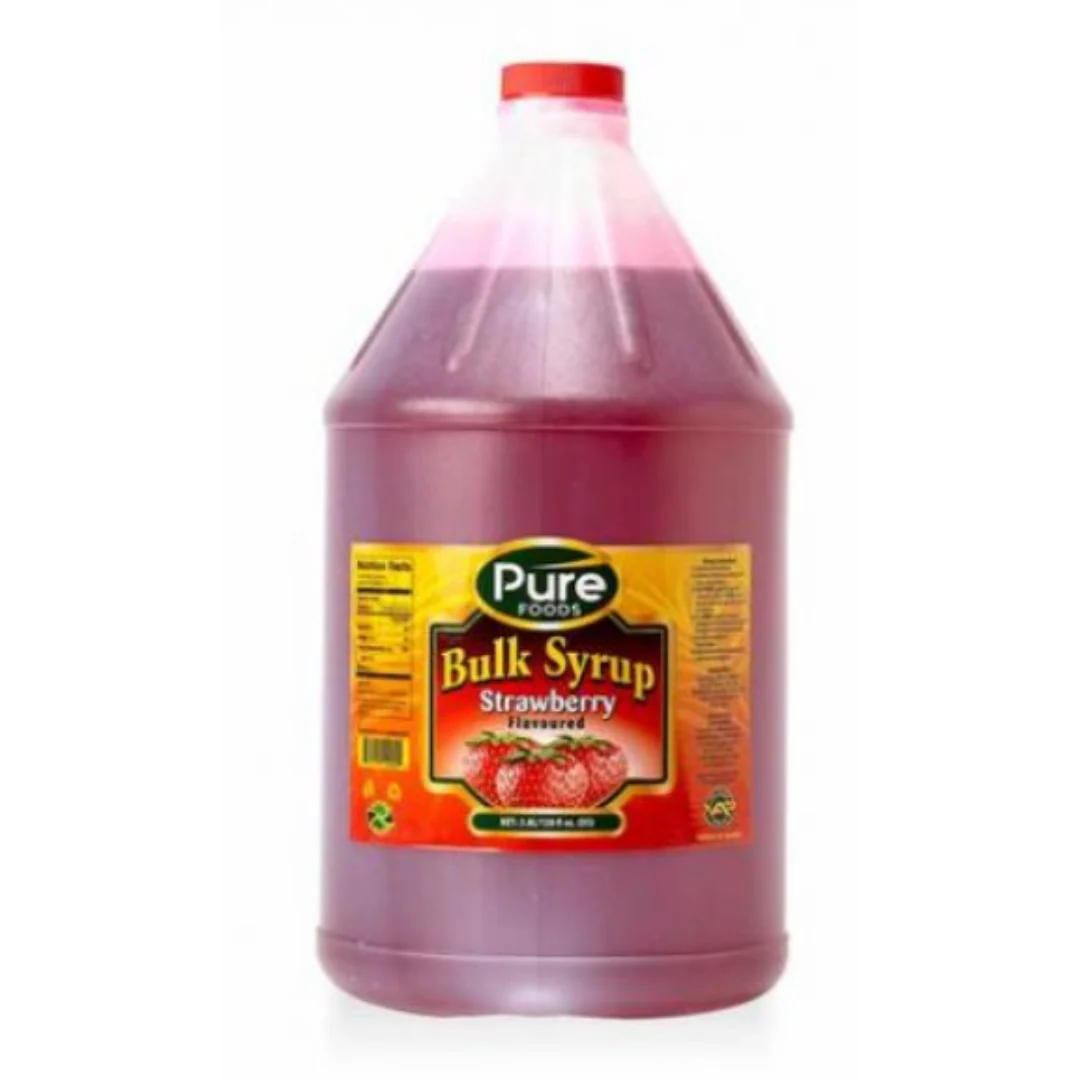 Pure Bulk Strawberry Syrup 4 x 3.8L