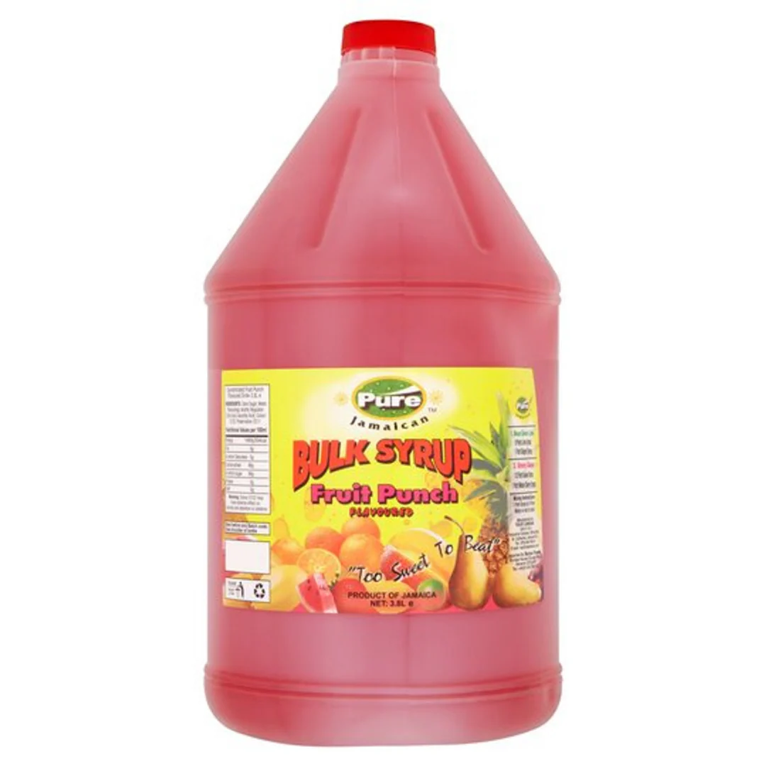 Pure Fruit Punch Syrup 4 x 3.8L