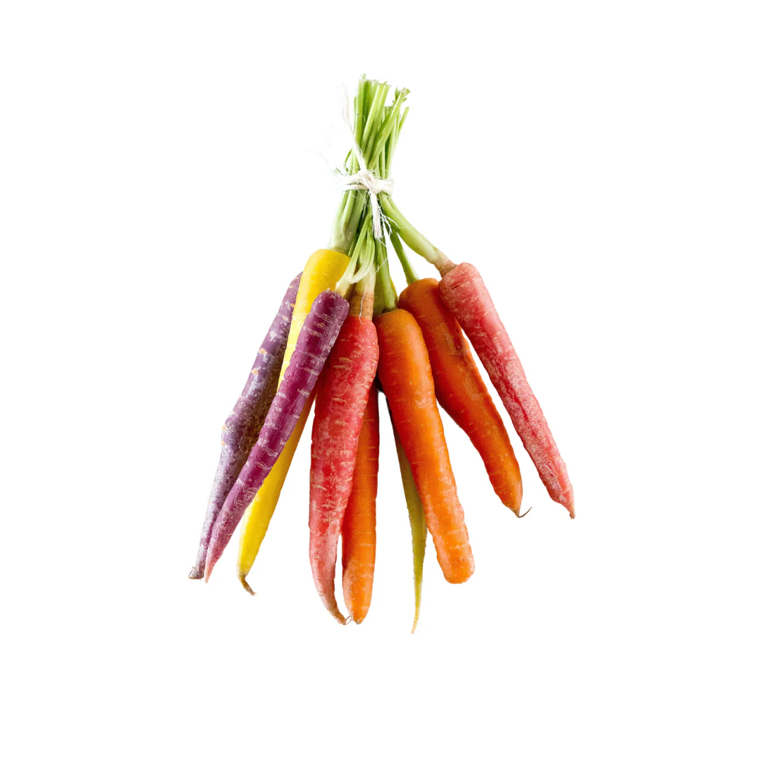 6x Baby Rainbow Carrot 200g