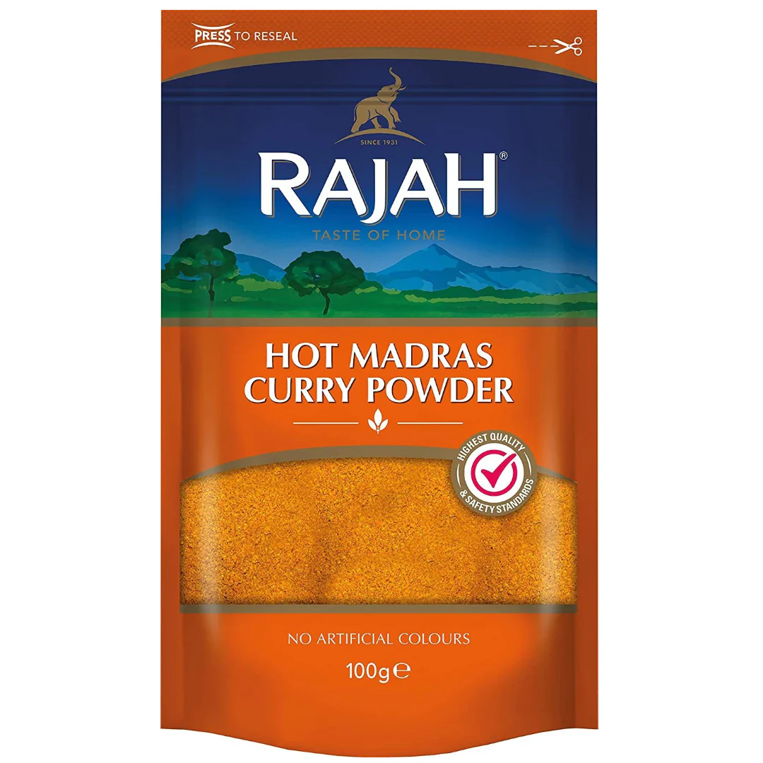 Madras Curry Powder Hot 100g