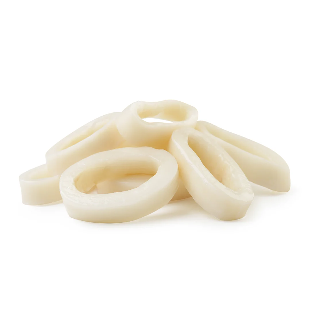 Frozen Raw Squid Rings 3-7cm (1kg x 10 Packs)