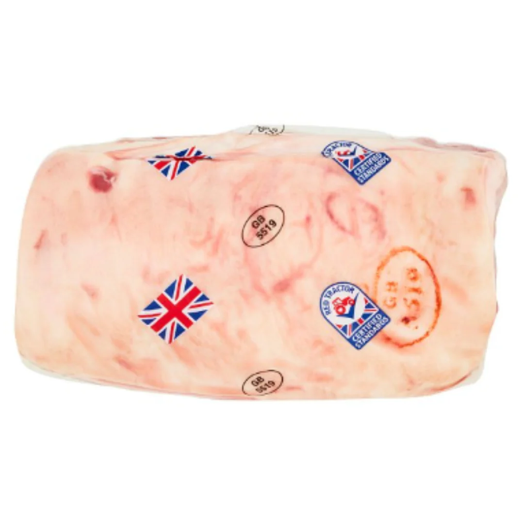 Red Tractor Boneless Rind On Half Pork Loin 2.5Kg
