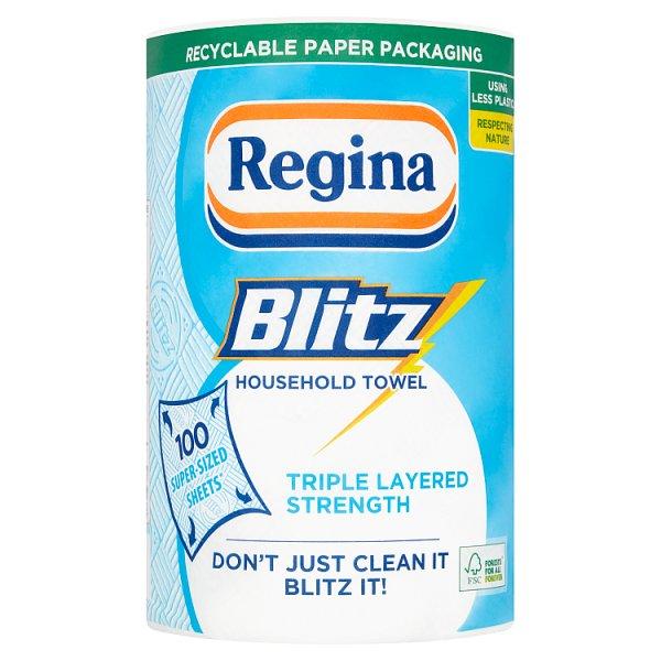 Regina Blitz Household Towel 100 Super-Sized Sheets