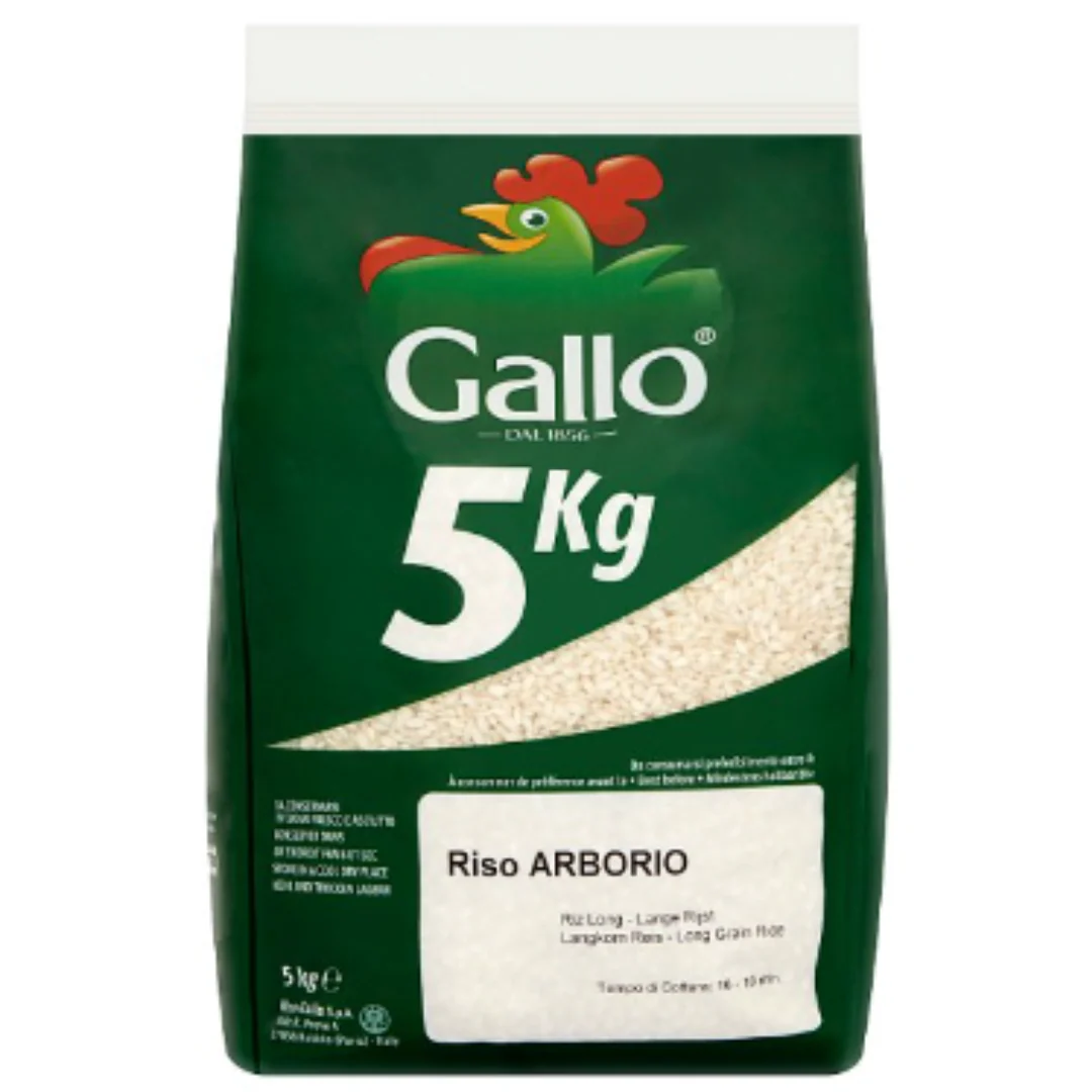 Riso Gallo Arborio 5000g x 1