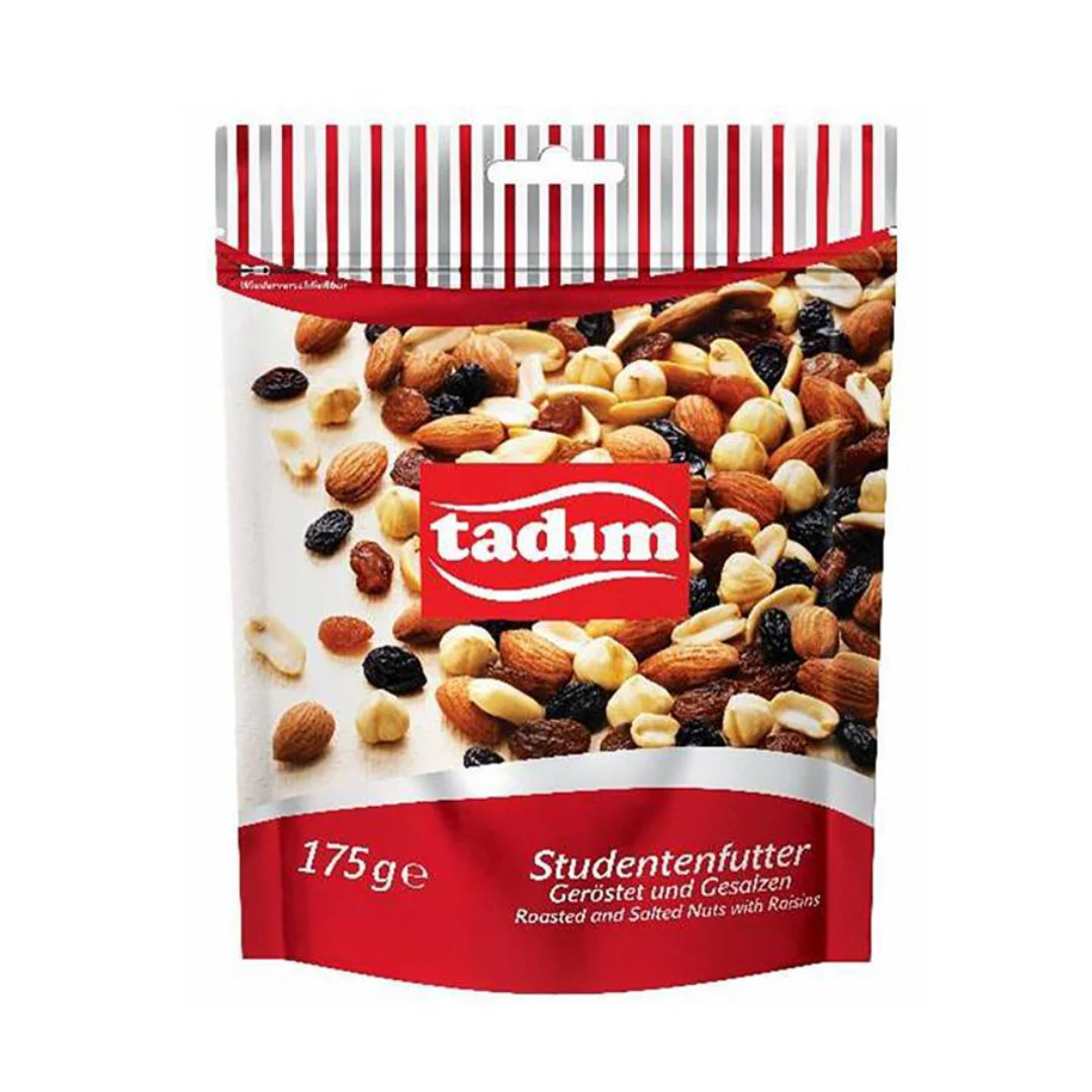 Tadim Roasted & Salted Nuts With Raisins 175gr