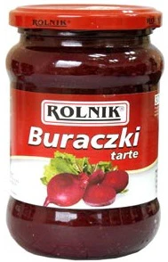 6x Rolnik Buraczki Tarte 500ml (Grated)