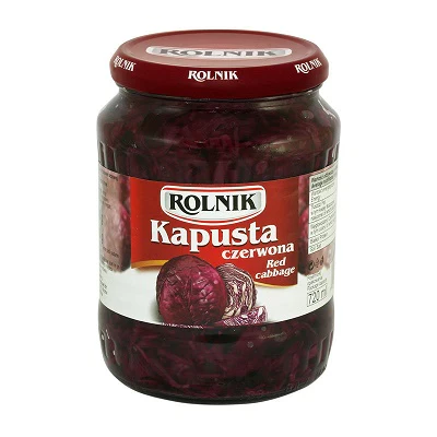 6x Rolnik Kapusta Czerwona 720ml