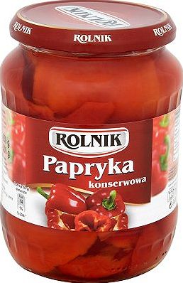 6x Rolnik Papryka Konserwowa 720ml
