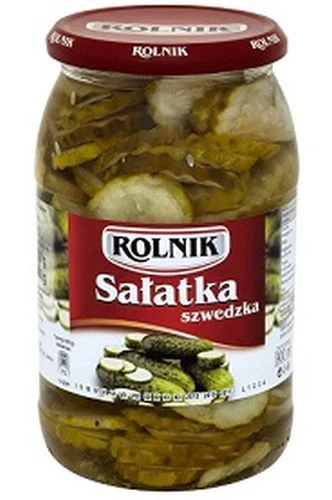 6x Rolnik Salatka Szwedzka 900ml