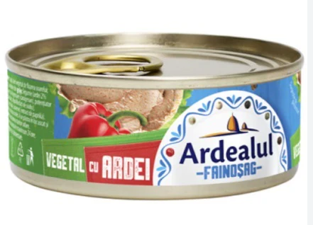 6x Ardealul Pate Vegetal Cu Ardei (Pepper) 100gr