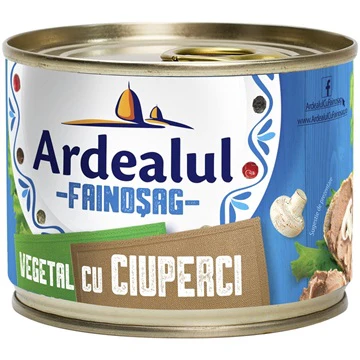 6x Ardealul Pate Vegetal Cu Ciuperci (Mushroom) 200gr