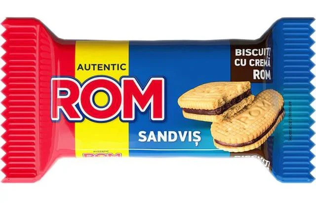 56x Autentic Sandvis Biscuiti Crema Rom 36gr