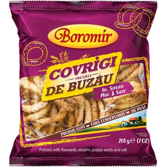 21x Boromir Covrigi De Buzau Cu In, Susan, Mac Si Sare