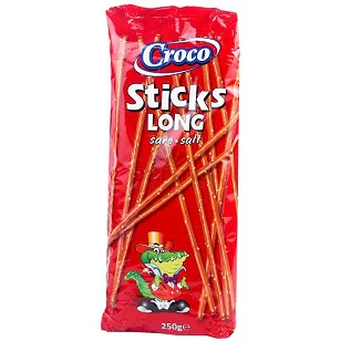 15x Croco Sticks Long Salt 250g