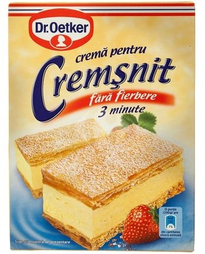 18x Dr.Oetker Crem Pentru Cremsnit 230g