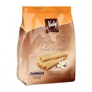 9x Naty Roll Cu Crema De Vanillie 200g
