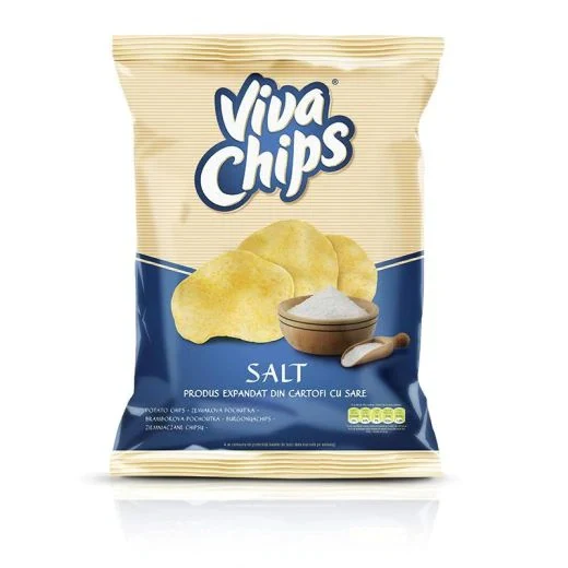 20x Viva Chips Sare ( Salted ) 100g