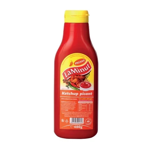 10x La Minut Ketchup Picant 480gr