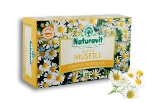 12x Naturavit Chamomile Tea 20*1.2g