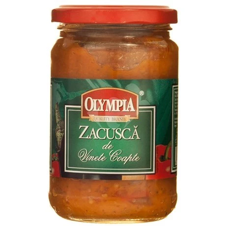 6x Olympia Zacusca De Vinete Coapte 295g