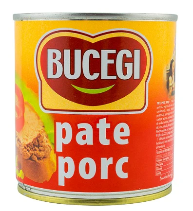 6x Bucegi Pate Porc 300g