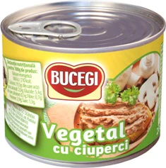 6x Bucegi Pate Vegetal Ciuperci 200g