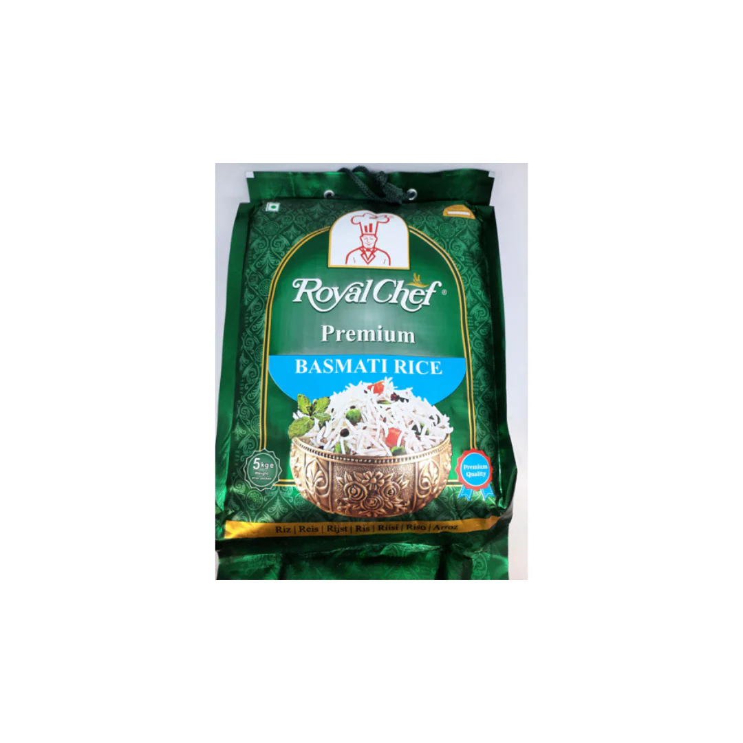 Royal Chef Basmati (GREEN) 5kg x 6 pack