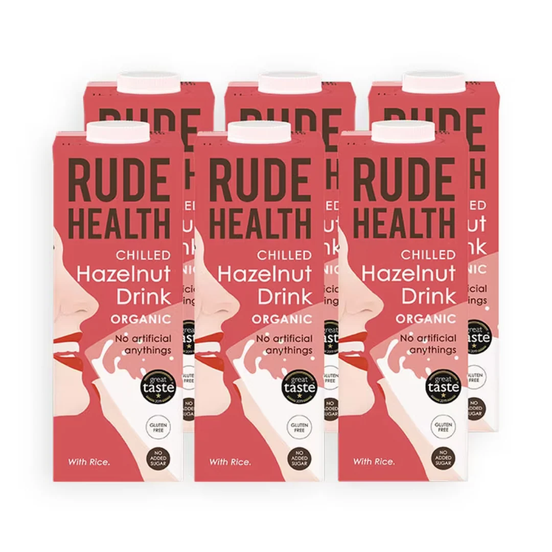 Rude Health Hazelnut Drink 6 x 1L