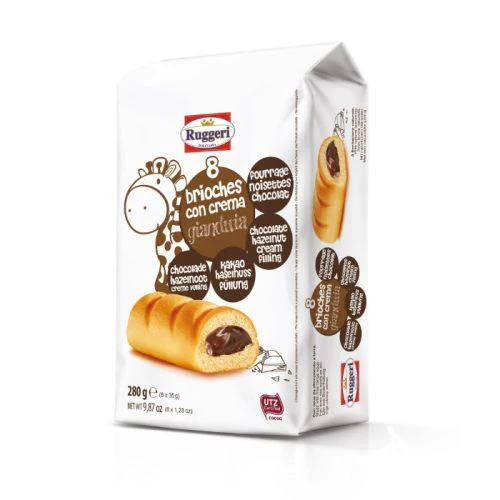 6x Ruggeri Brioche Choco& Hazelnut